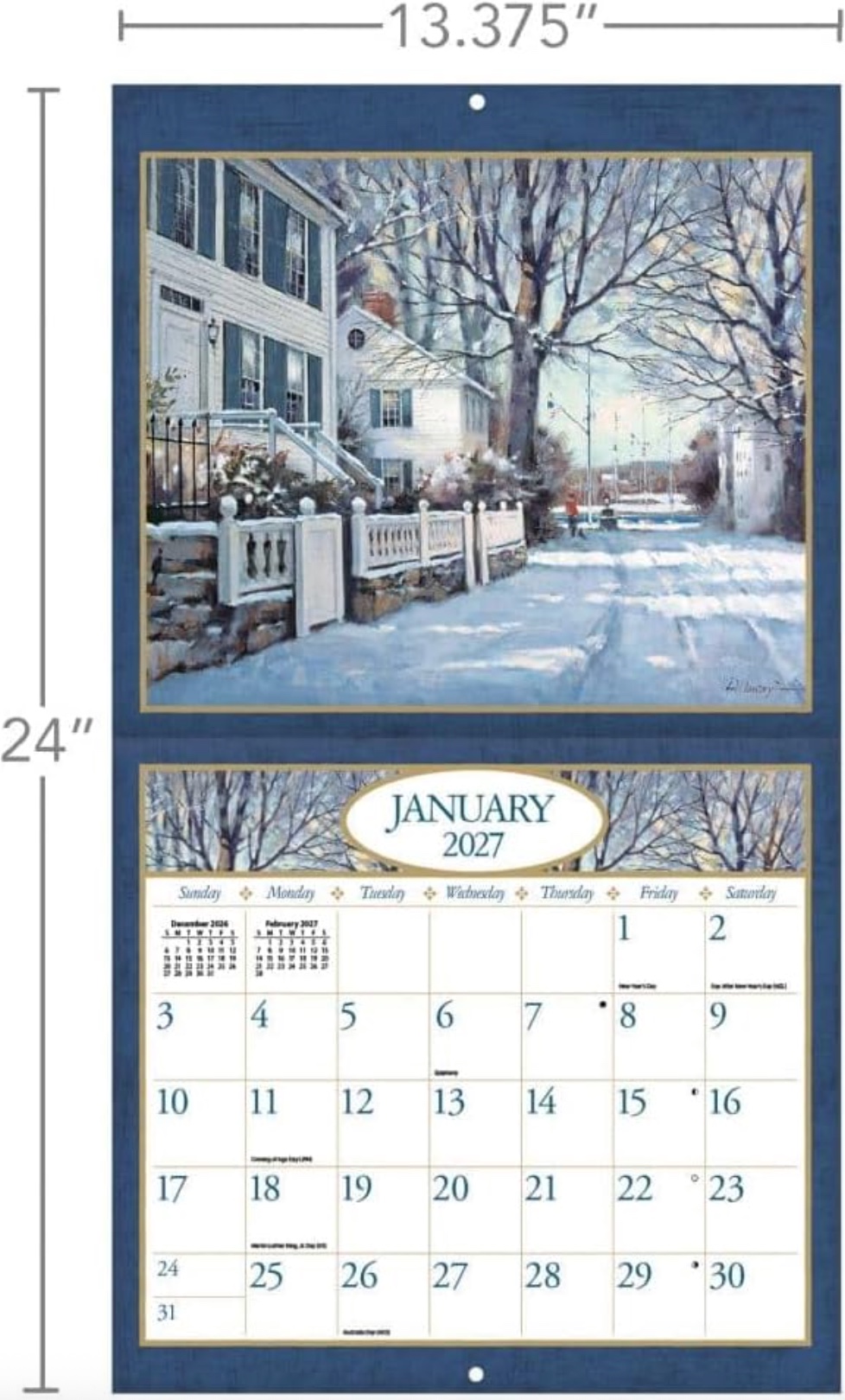 2027 American Dream Wall Calendar, , large