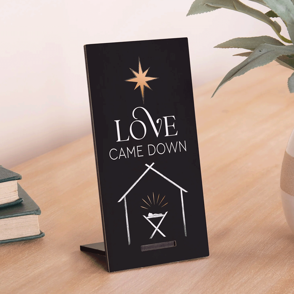 Love Came Down (3x6 Plaque), , large image number 1