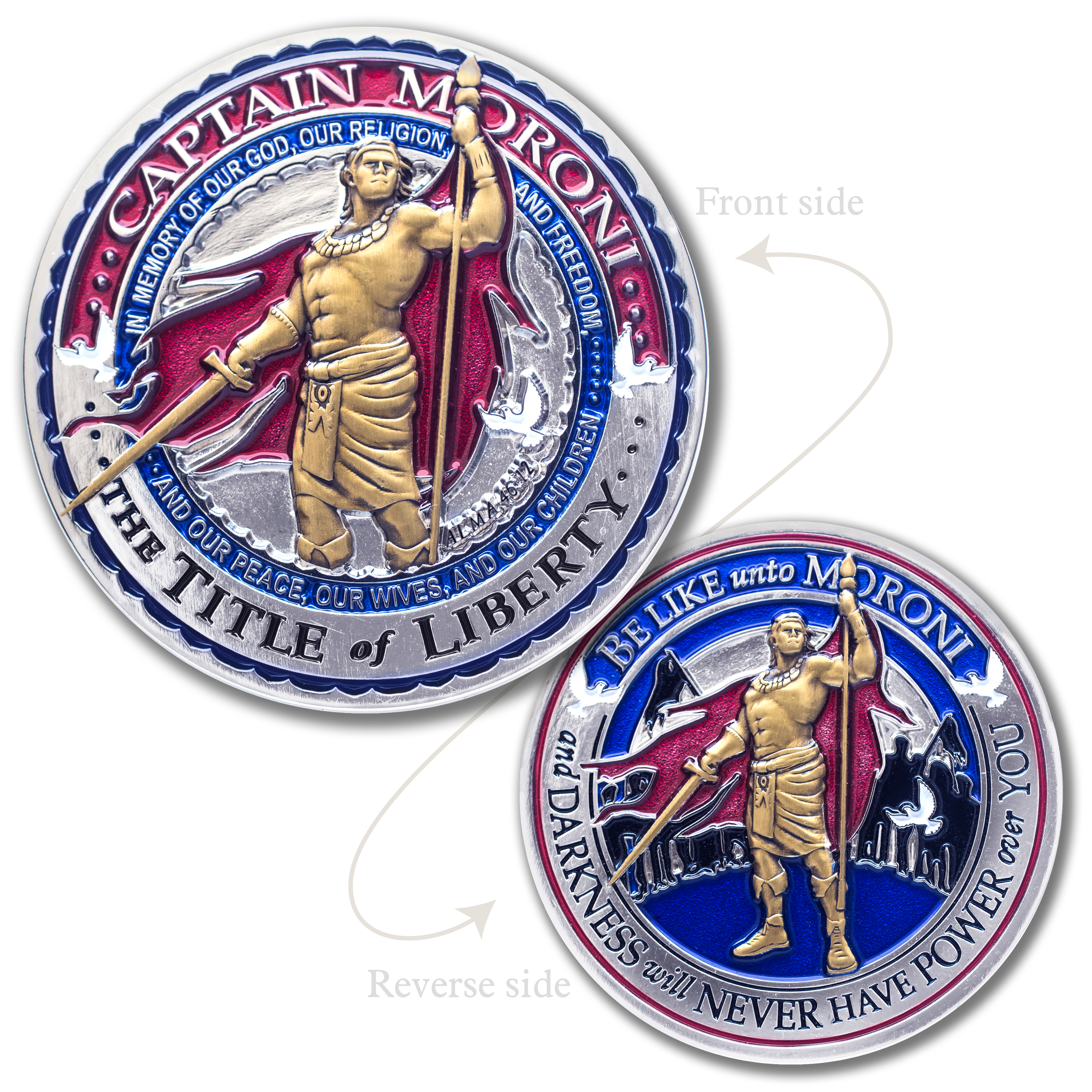 Captain Moroni Medallion Coin, , large image number 3