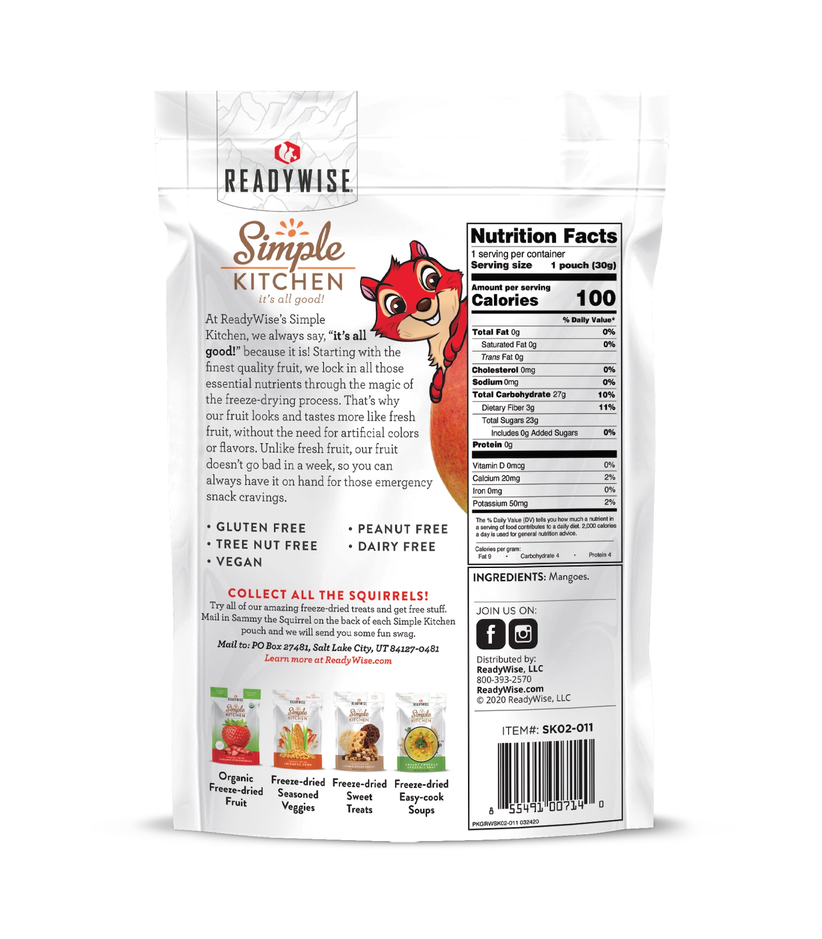 Simple Kitchen FD Mango Single Pouch, , large