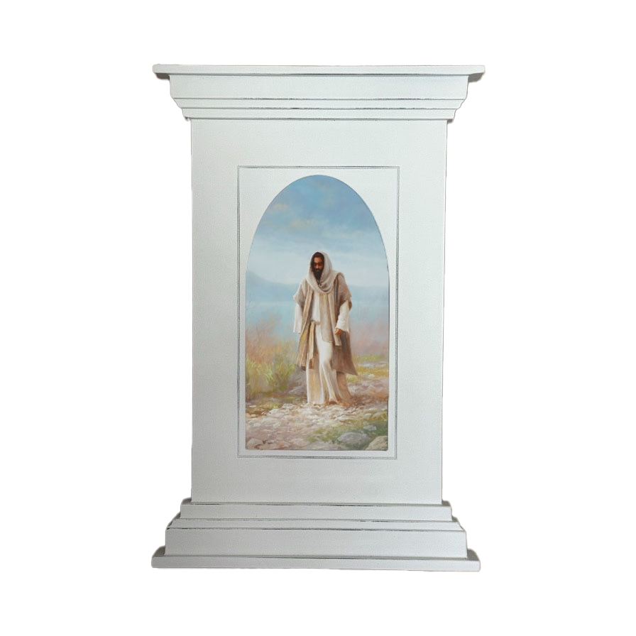 Walk in the Light (21x16 Framed Print)