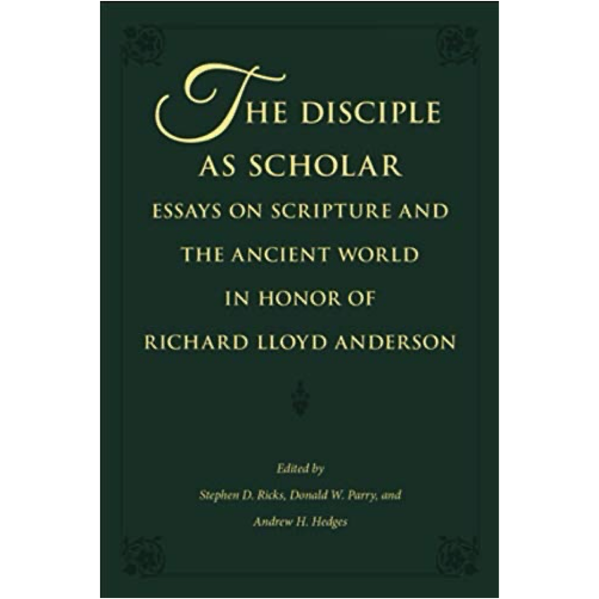 The Disciple as Scholar