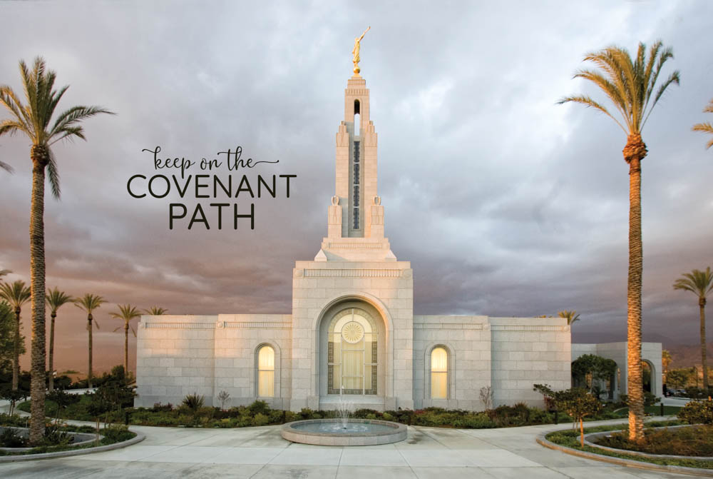 Redlands Washington Temple Repositionable Poster
