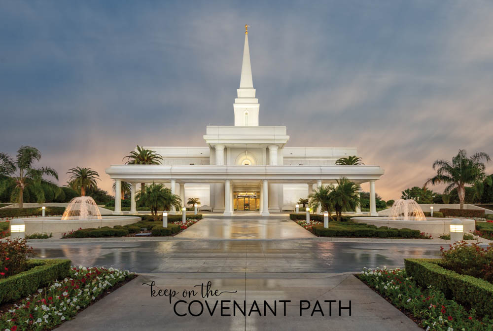 Orlando Florida Temple Repositionable Poster
