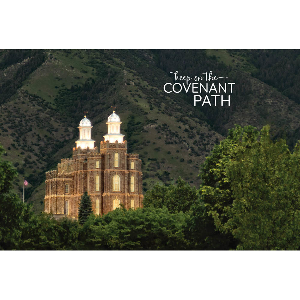 Logan Utah Temple Repositionable Poster