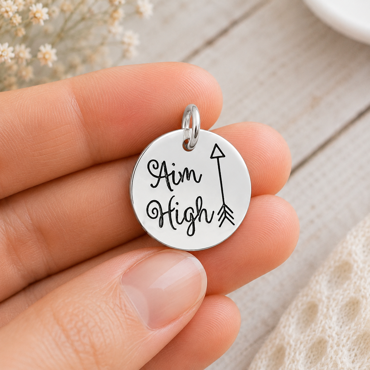 Aim High Charm, , large