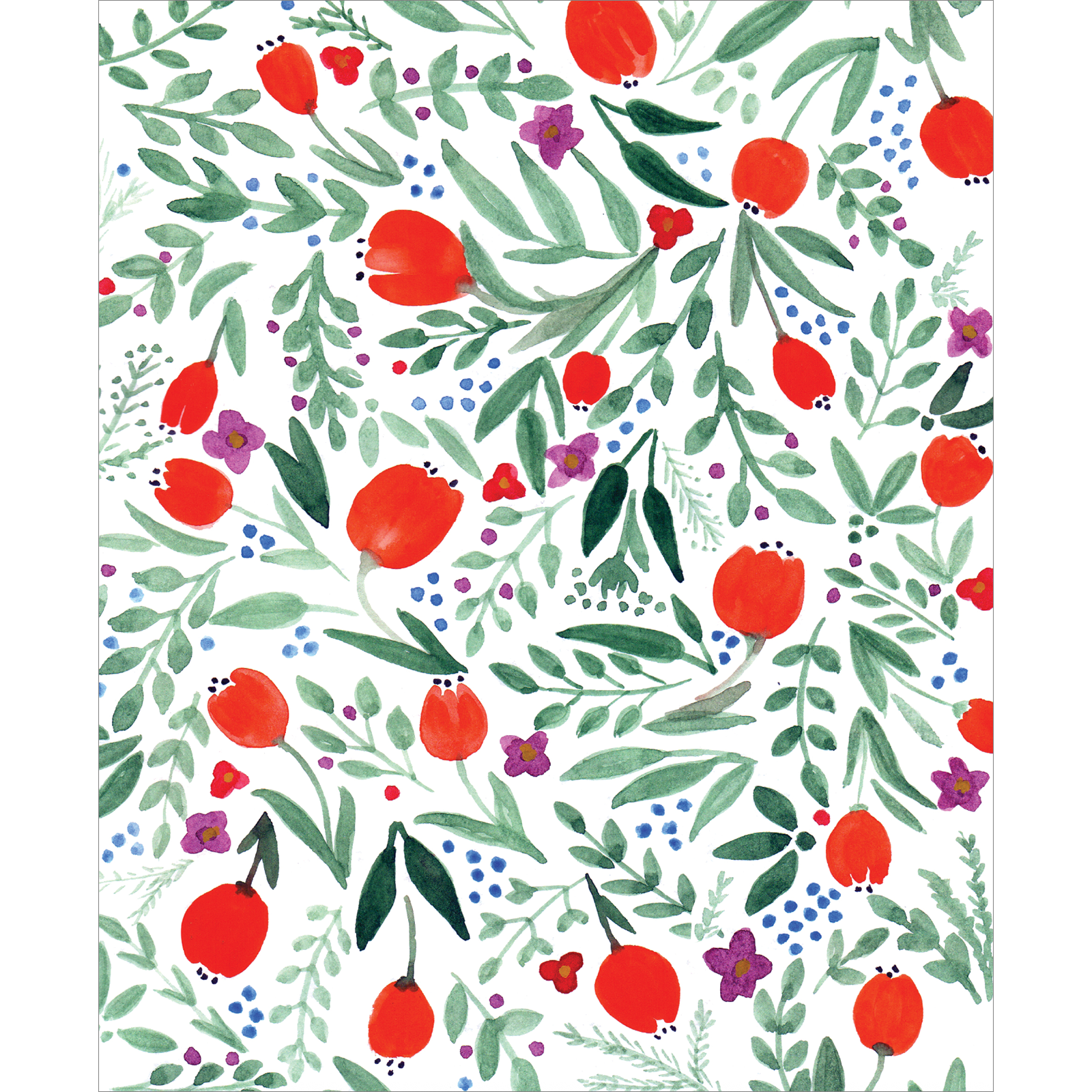 The Book of Mormon, Journal Edition, Red Floral (No Index), , large image number 4
