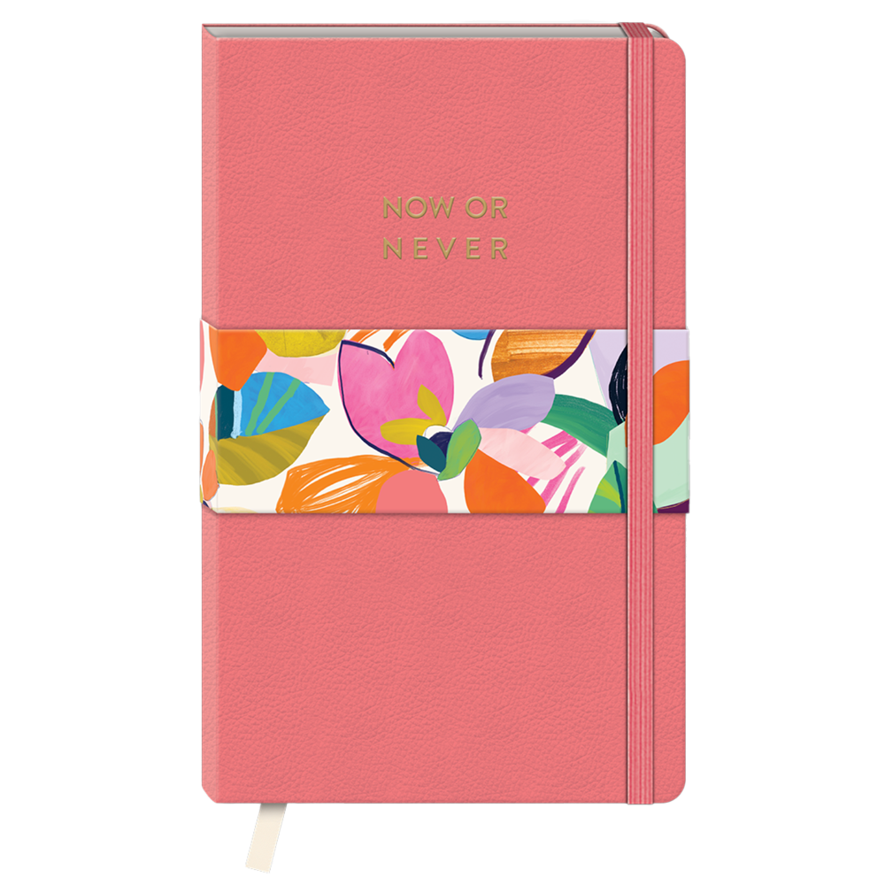 Now or Never Leather Journal