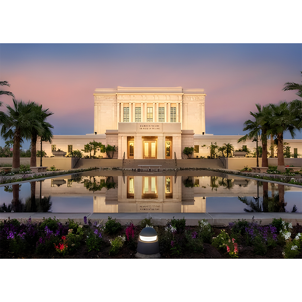 Mesa Arizona Temple - Eternal Reflections Print