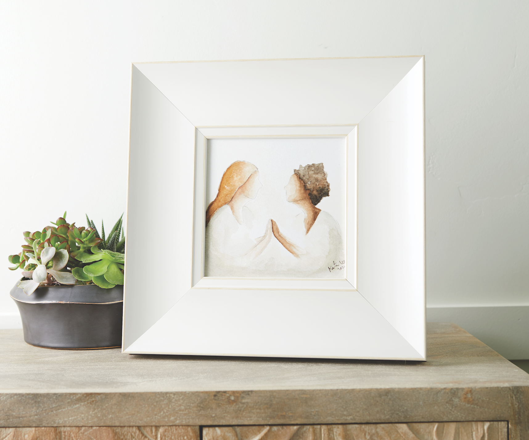 Together We Can (14x14 Framed Size)