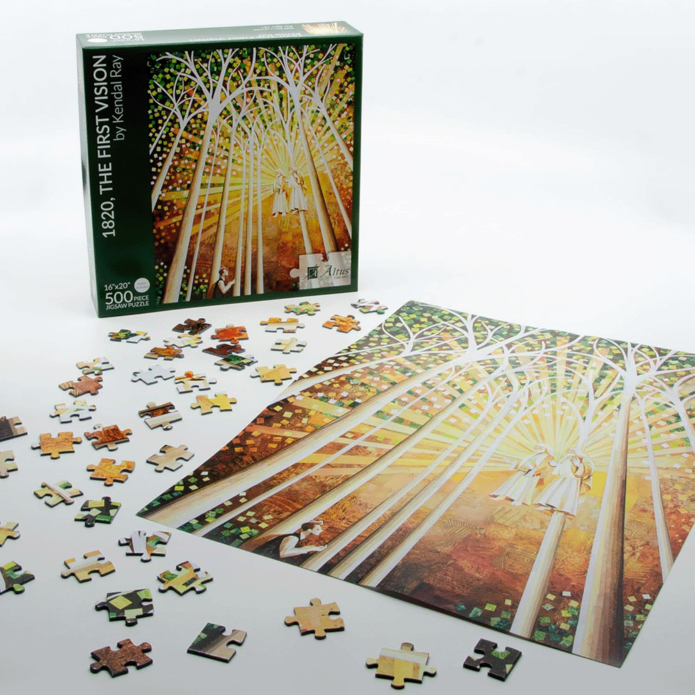 1820, The First Vision 500 Piece Puzzle, , large image number 4