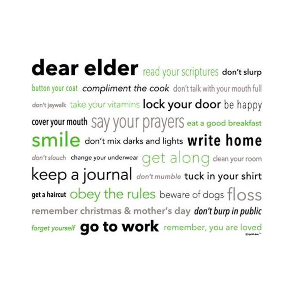 Elder Missionary Pillowcase