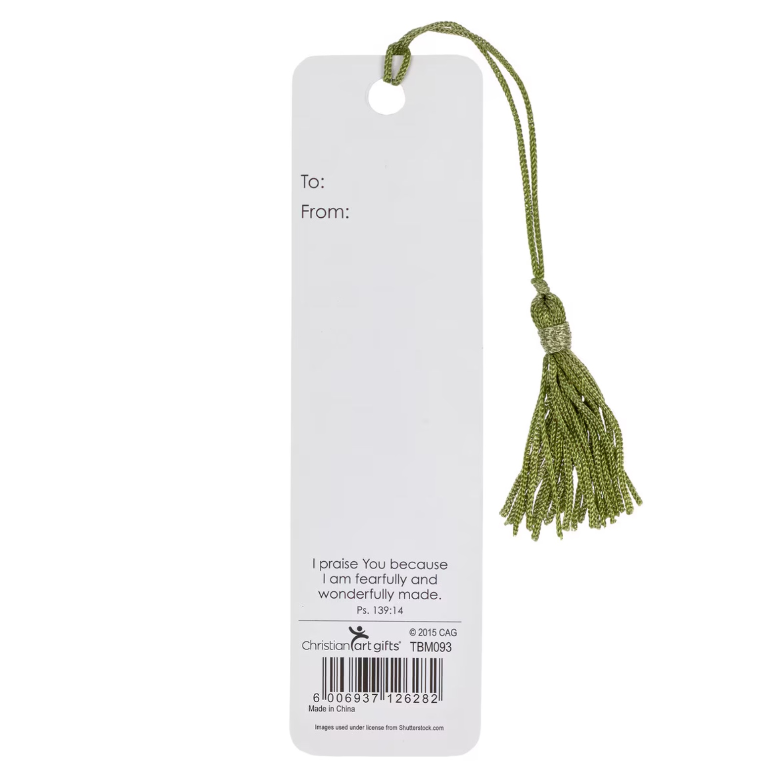 Strength and Dignity Bookmark, , large