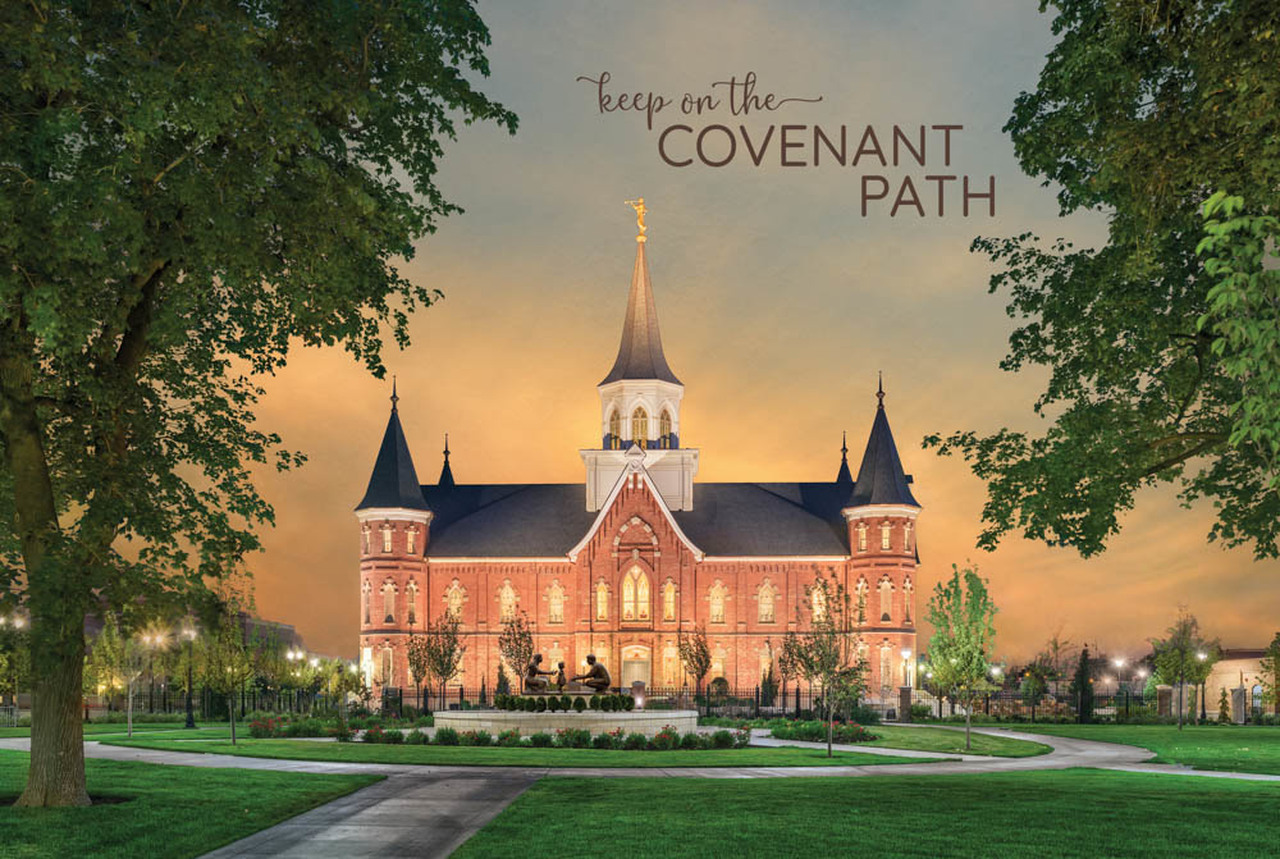 Provo City Center Utah Temple Repositionable Poster