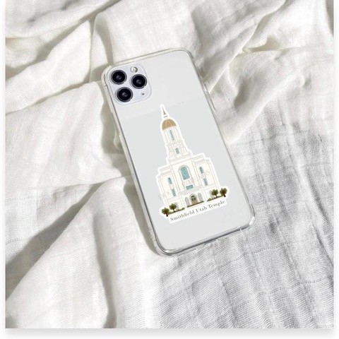 Smithfield Utah Temple Sticker, , large image number 2
