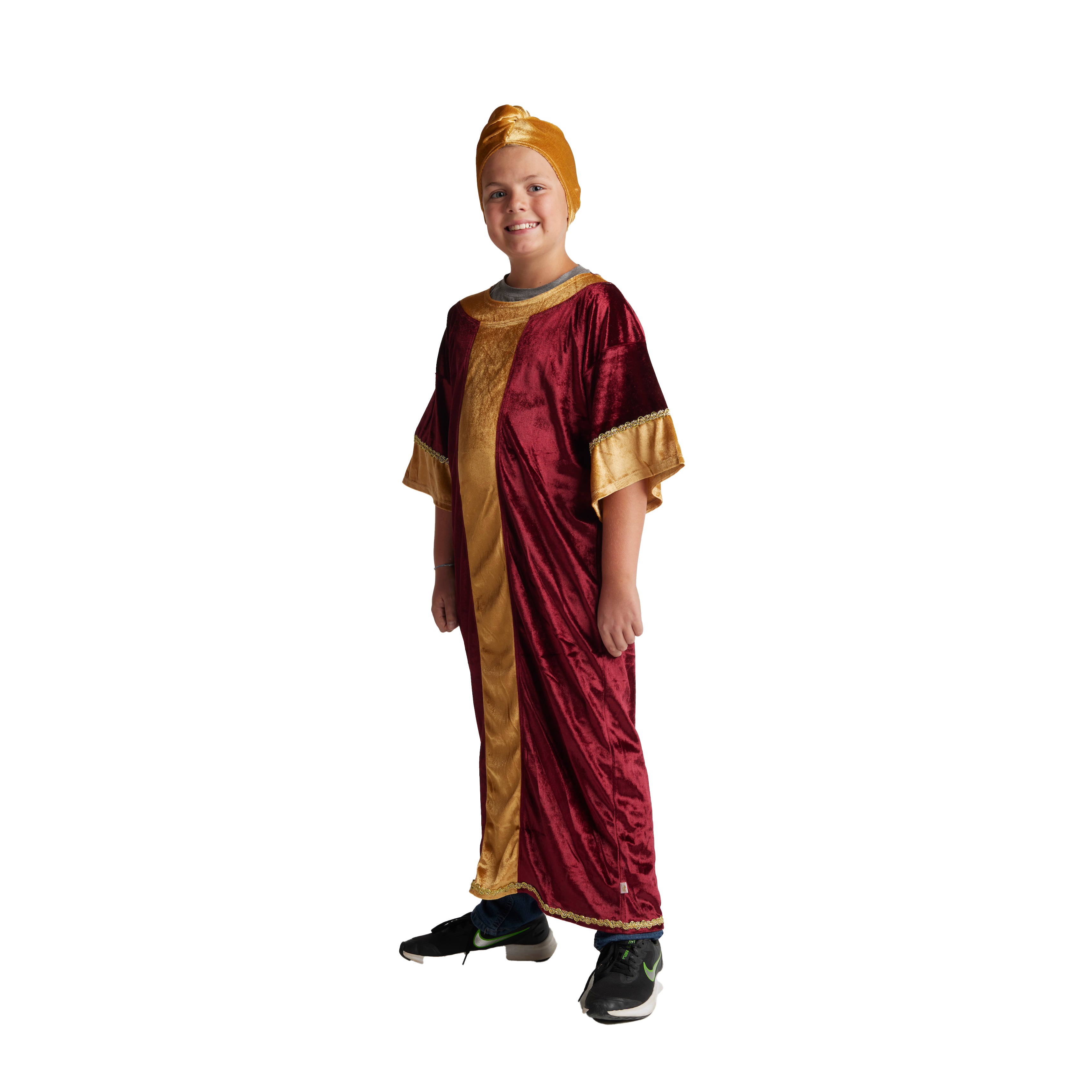 Children's Nativity Red Wiseman Costume, , large