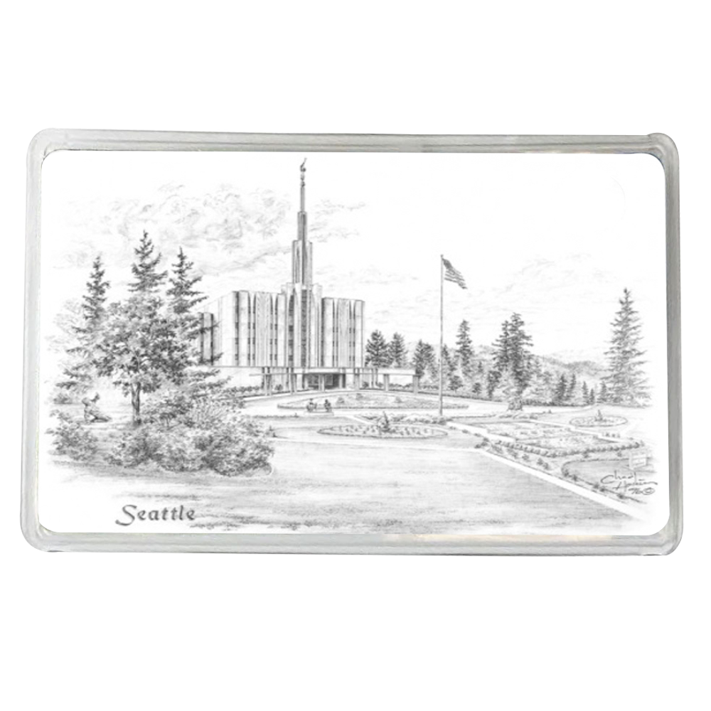 Seattle Temple Recommend Holder