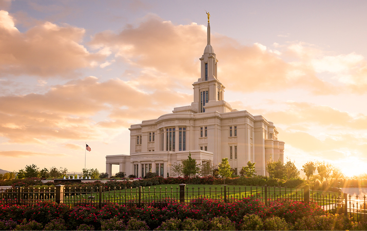 Payson Temple No Flip Recommend Holder, , large