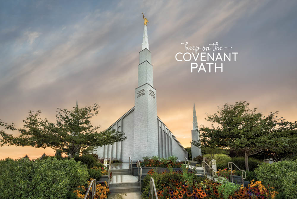 Boise Idaho Temple Repositionable Poster