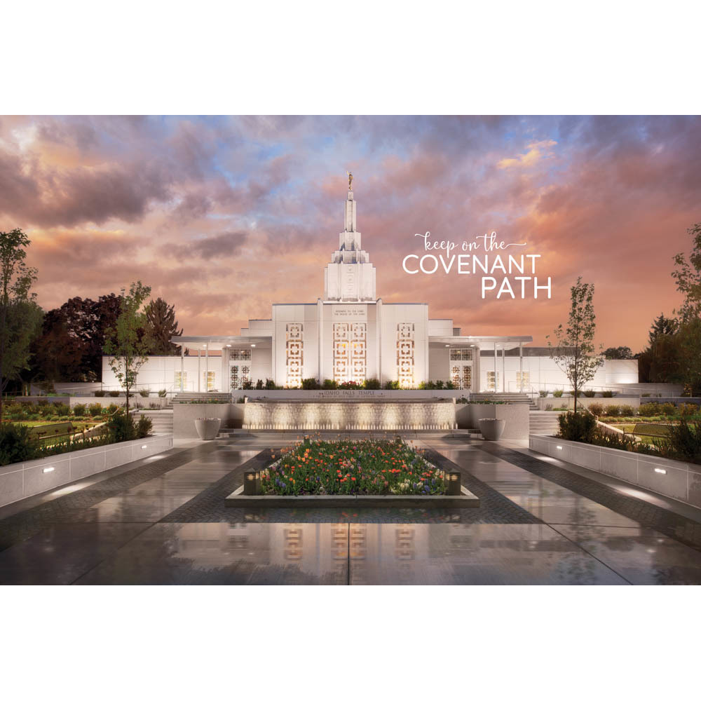 Idaho Falls Temple Idaho Repositionable Poster