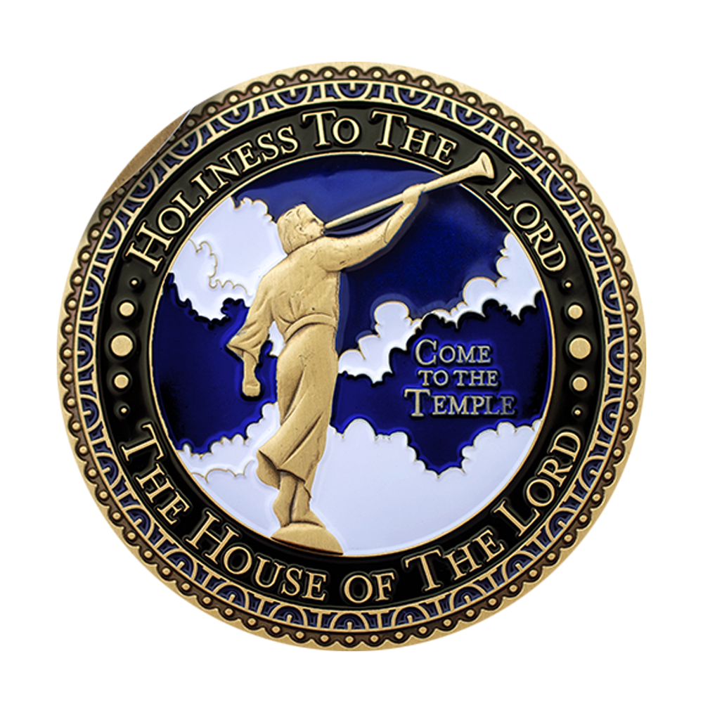 San Diego California Temple Medallion Coin, , large image number 2