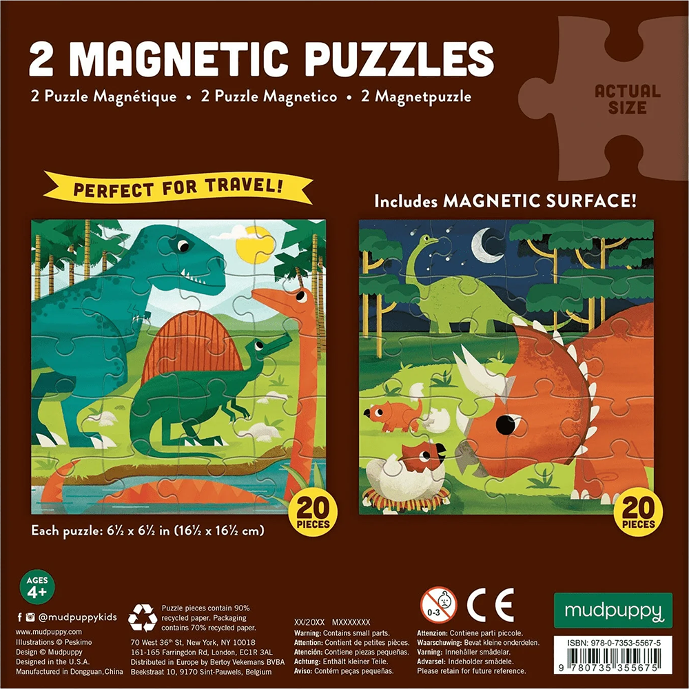 Mighty Dinosaurs Magnetic Puzzles, , large