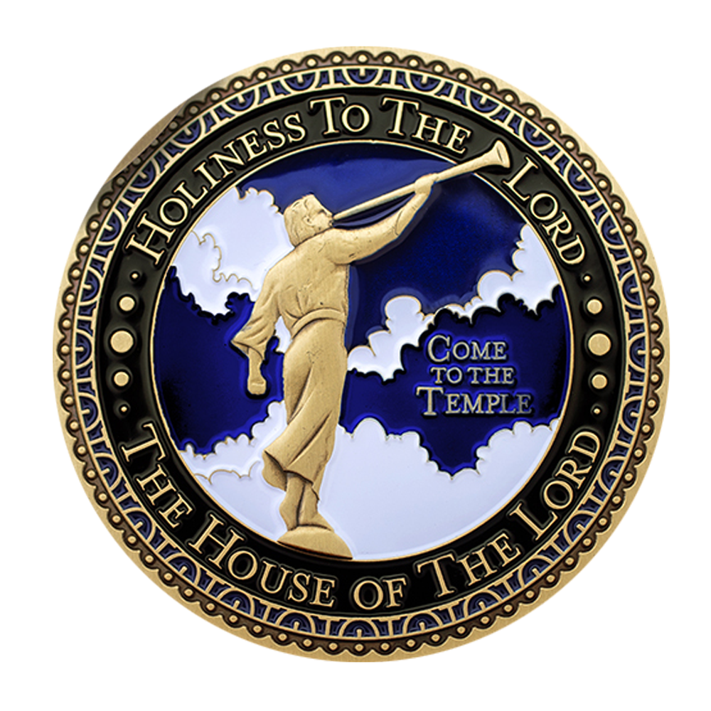 Manti Utah Temple Medallion Coin, , large image number 2