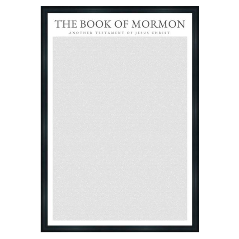 The Book of Mormon (41x29 Framed Print), , large