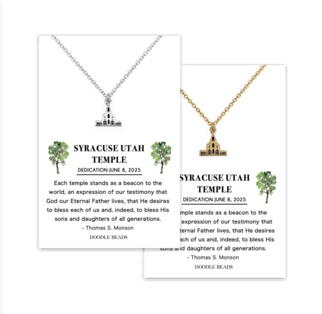 Syracuse Temple Necklace