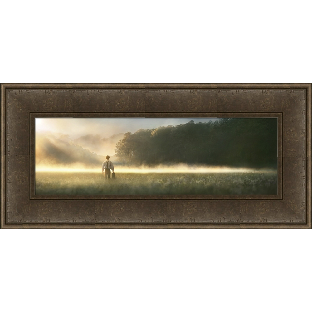 Spring Morning (13x28 Framed Size)