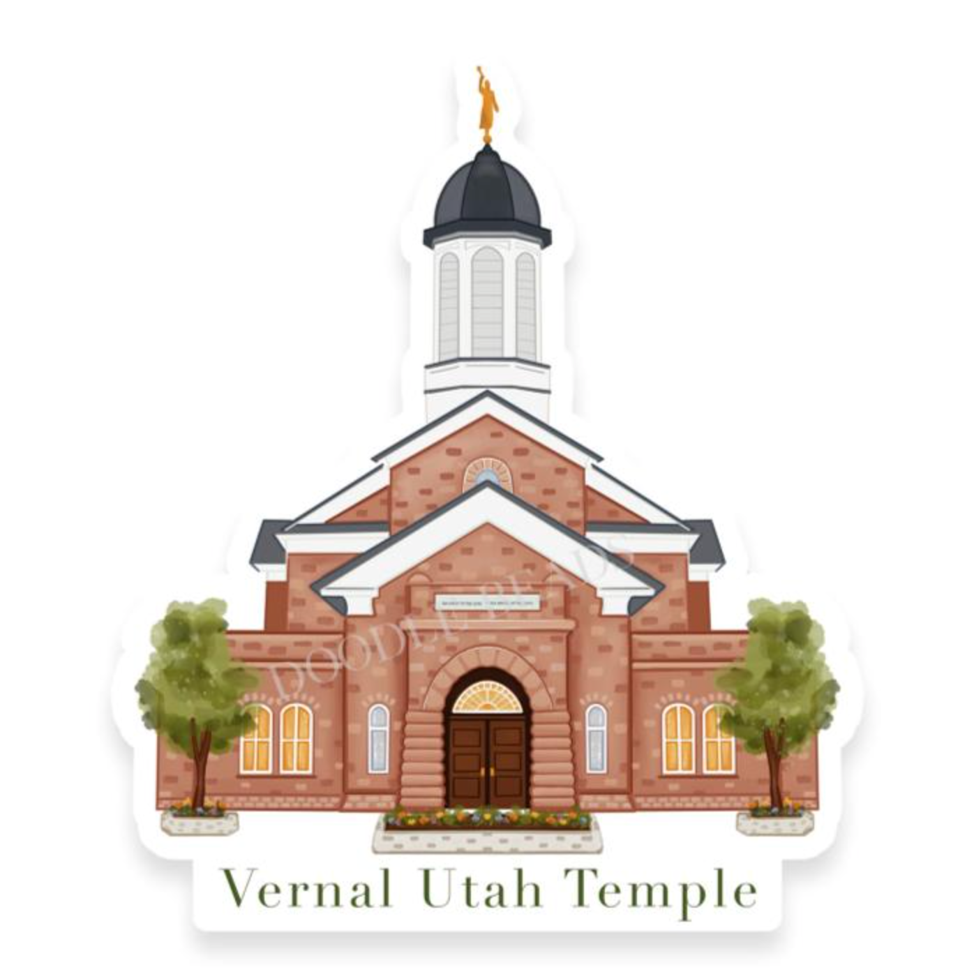 Vernal Temple Sticker, , large image number 0