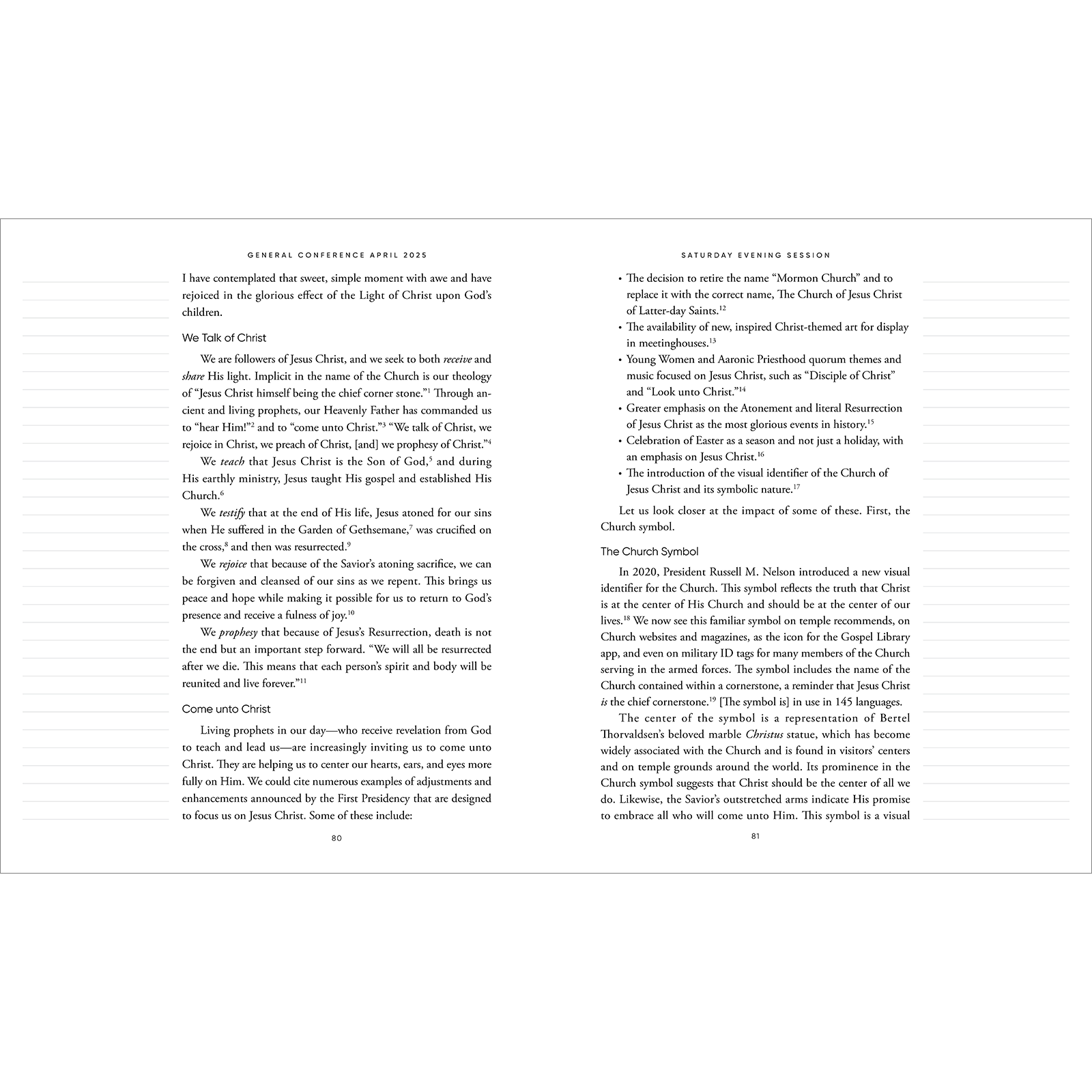General Conference Addresses, Journal Edition, April 2025, , large image number 9