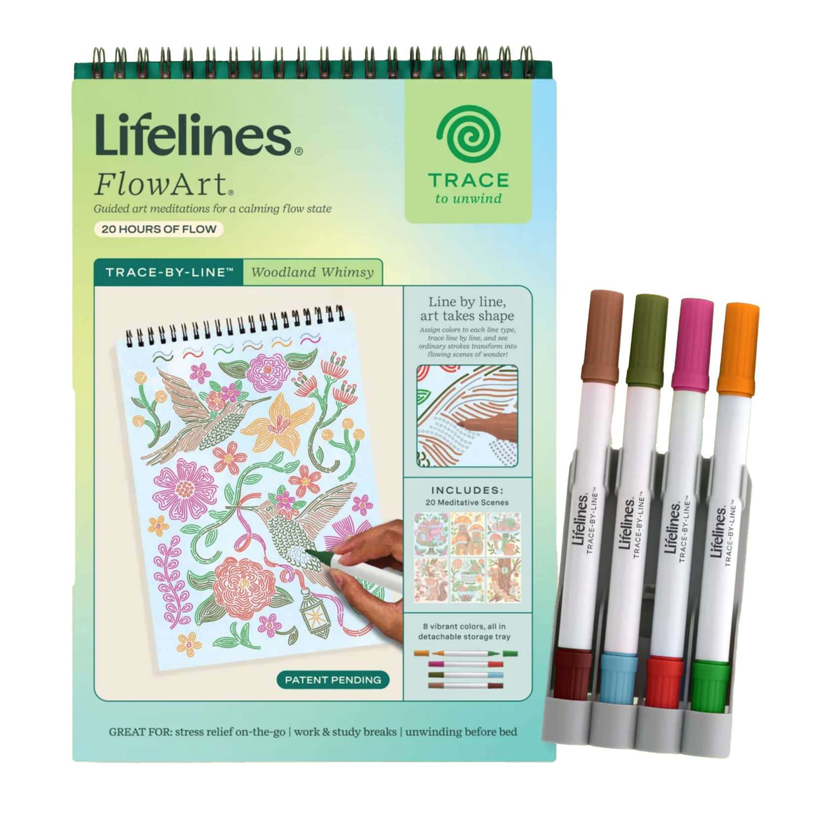Trace-by-Line, Woodland Whimsy
