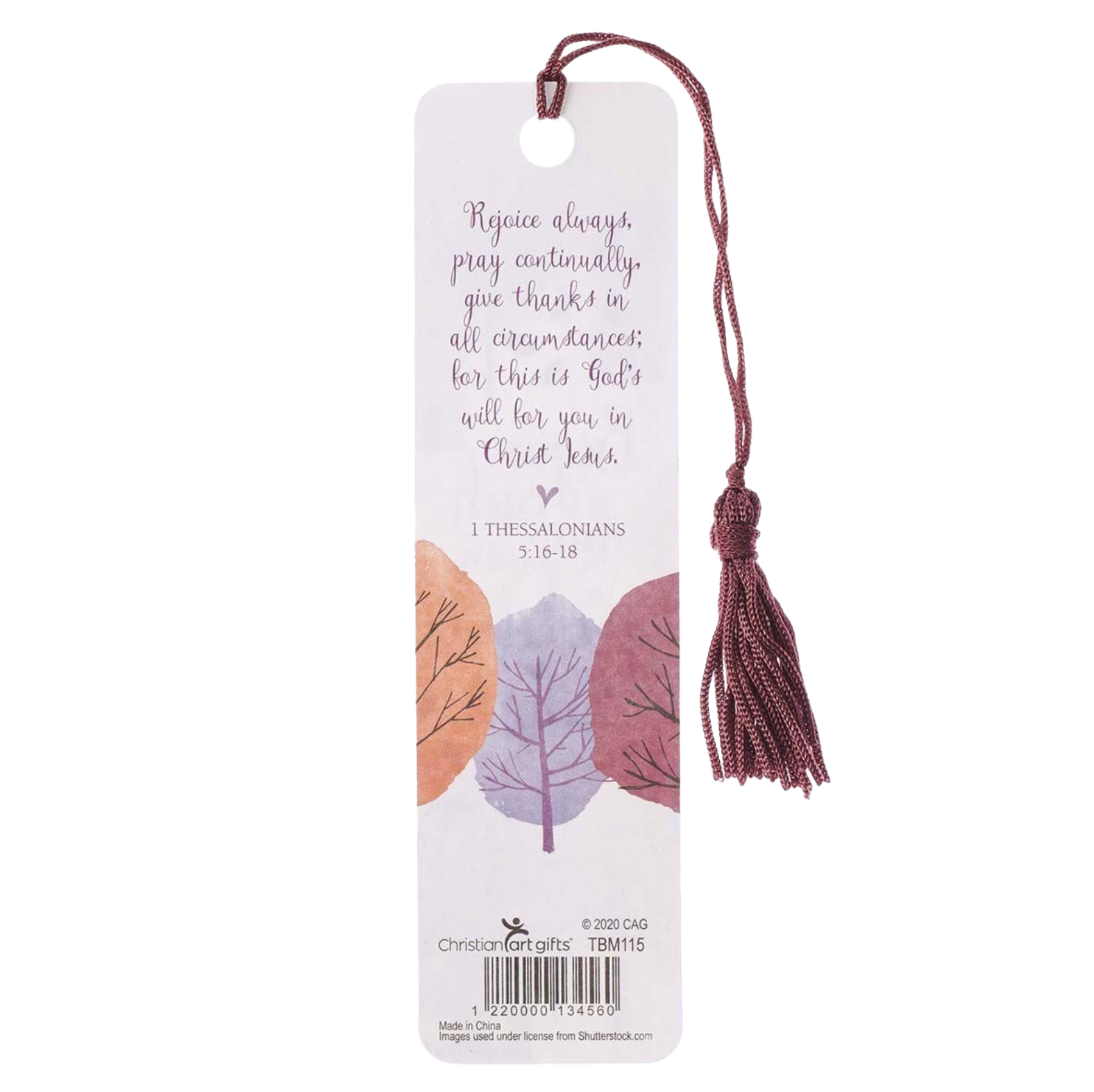 Grateful Heart Bookmark, , large
