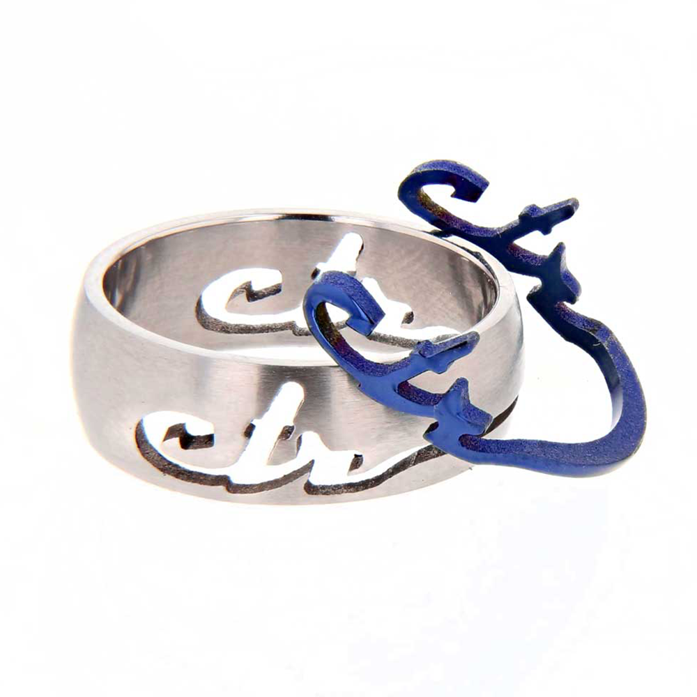 Signature Blue CTR Ring, , large