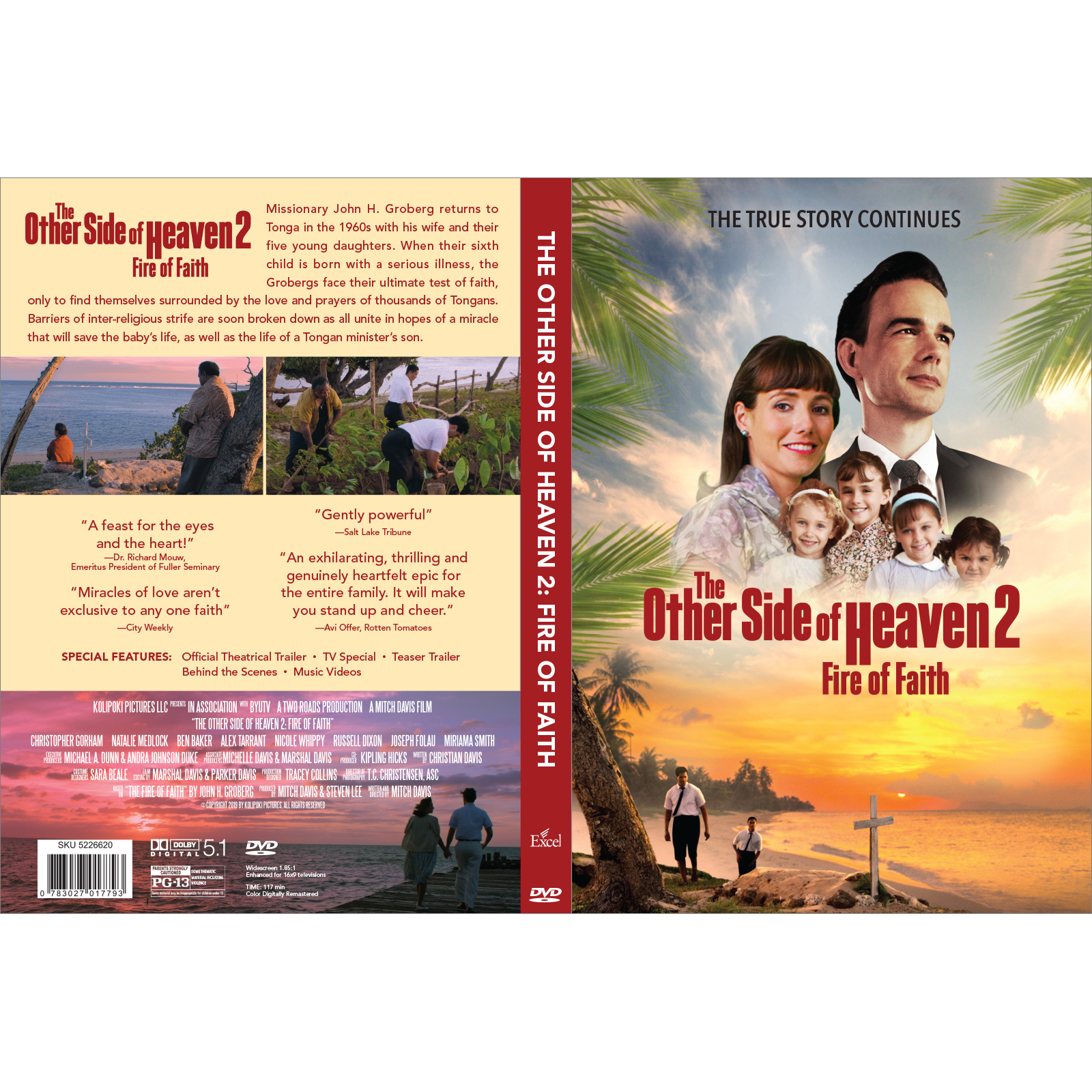 【Peate】MOVIE HEAVEN/Cult Video Storeサイズ2 The Other Side of Heaven, Vol. 2: Fire of Faith - DAVIS, MITCH