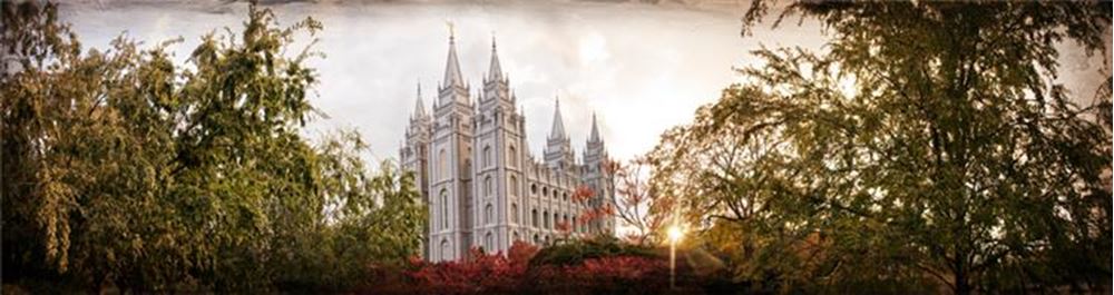 Salt Lake Temple, the Day Dawn Is Breaking Bookmark