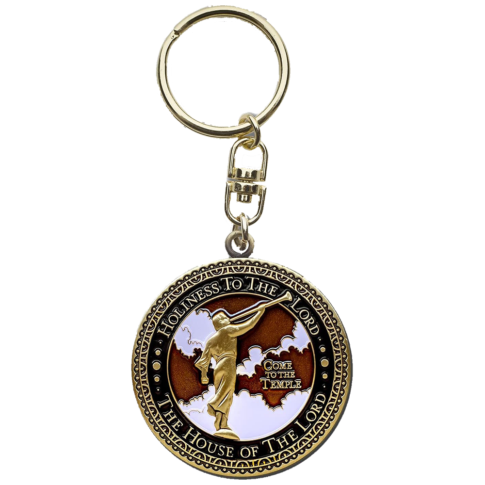 Saratoga Springs Utah Temple Keychain, , large image number 2