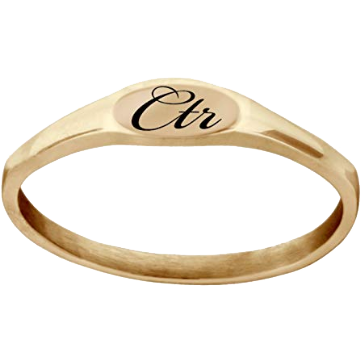 Pixi Rose Gold CTR Ring