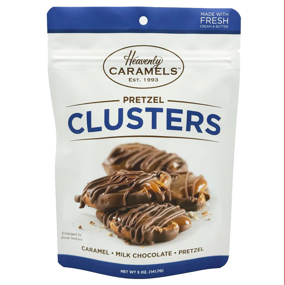 Caramel Pretzel Cluster