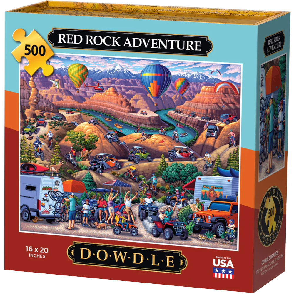 Red Rock Adventure 500 Piece Puzzle