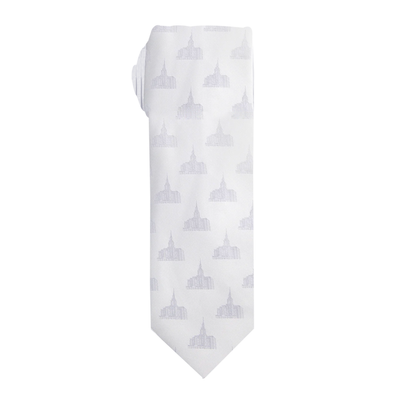 Men's Red Cliffs Temple Necktie