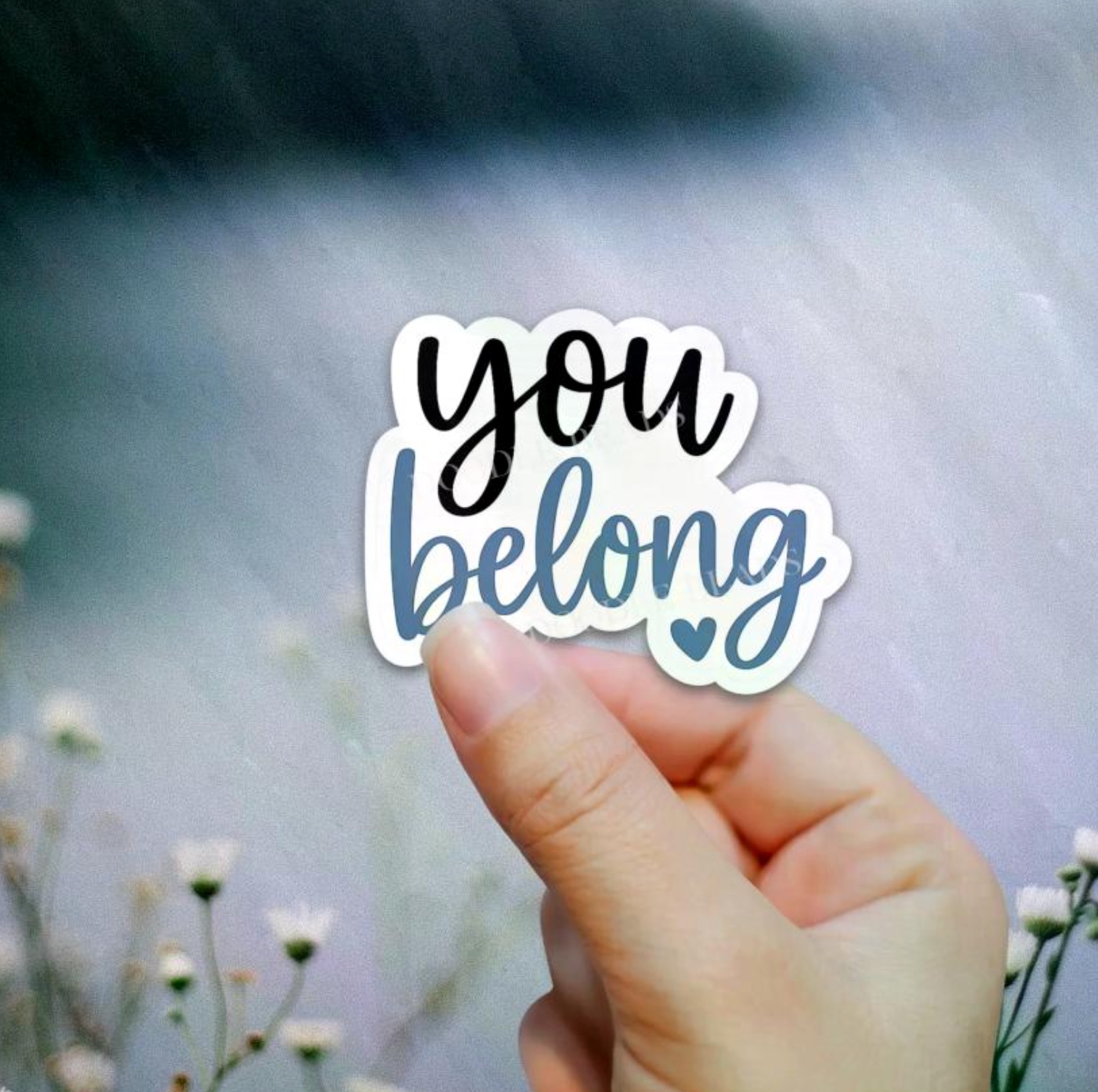 You Belong Sticker, , large