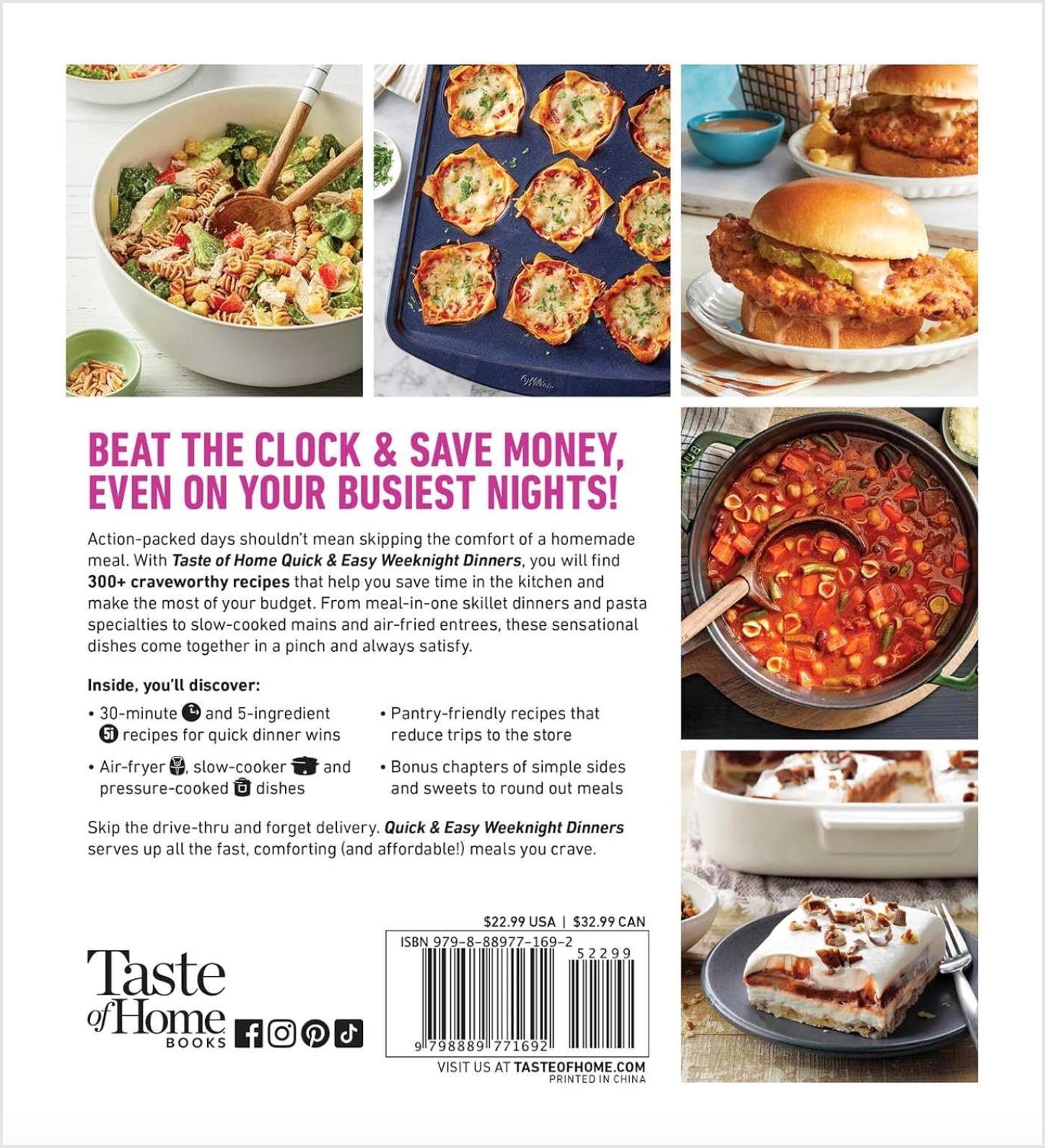Taste of Home Quick & Easy Weeknight Dinners Cookbook, , large image number 4