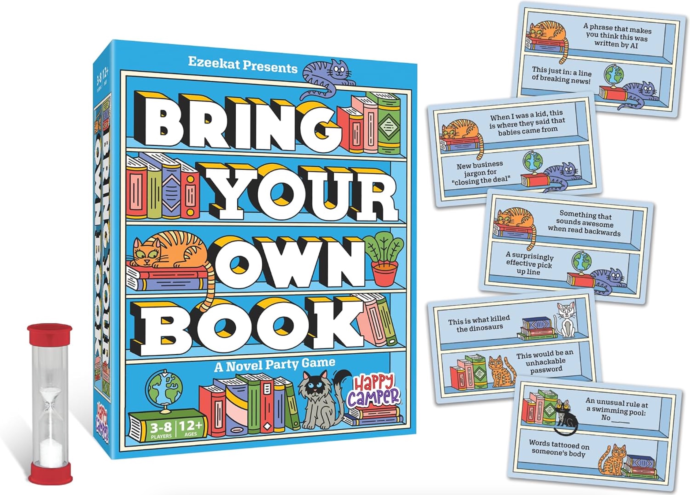 Bring Your Own Book Card Game, , large