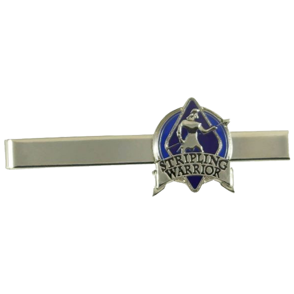 Stripling Warrior Tie Bar Blue