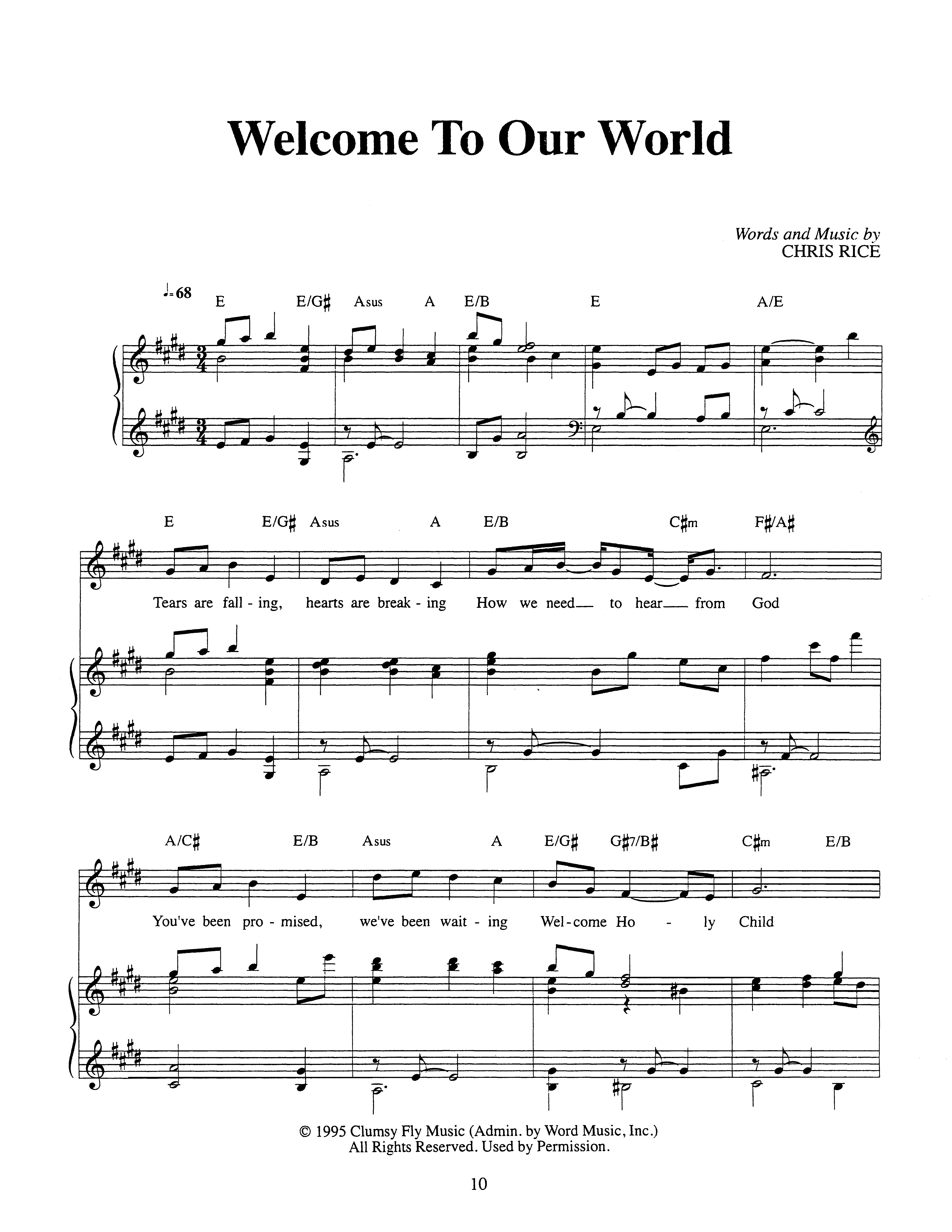 Welcome to Our World