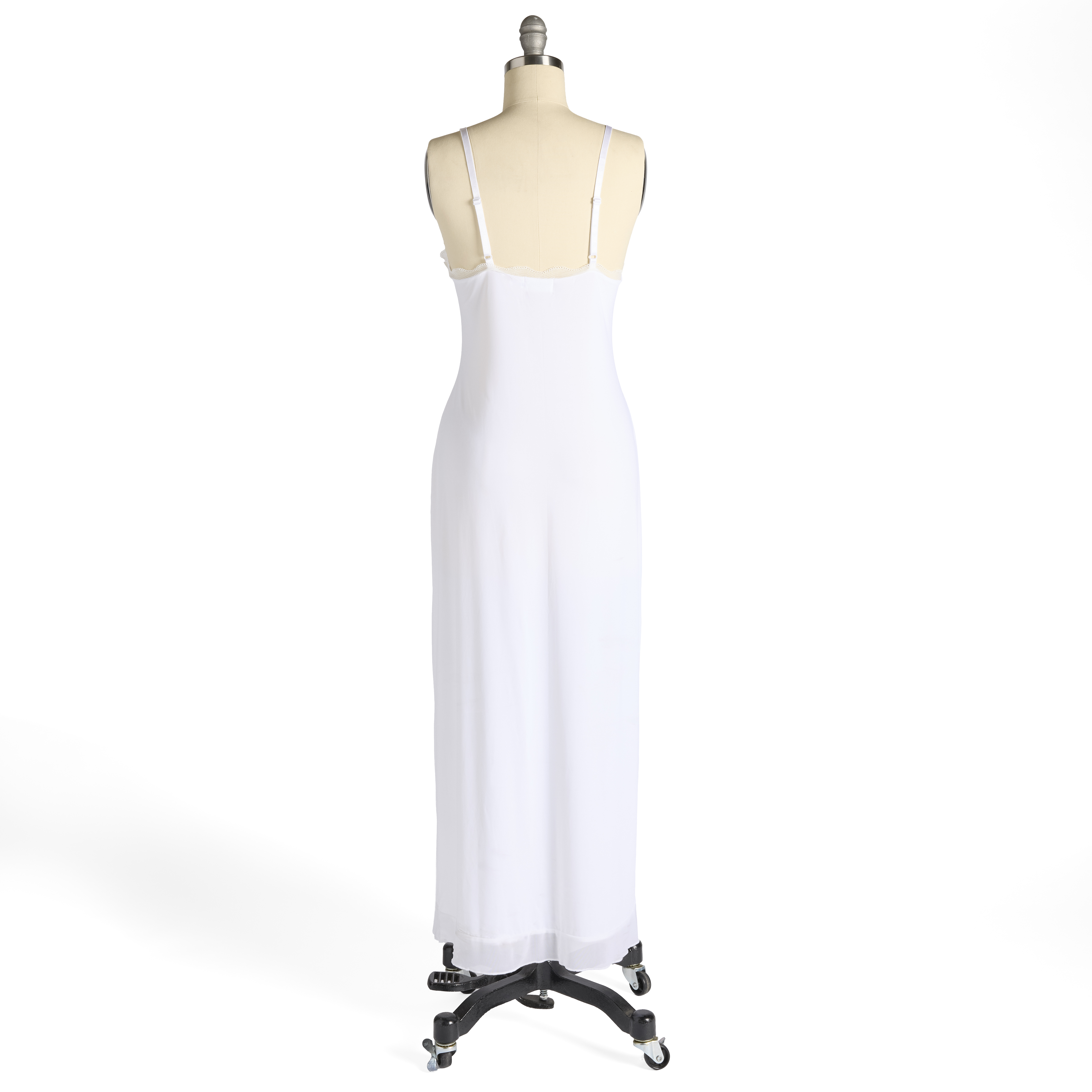 Lace Trim Temple Dress Full Slip , , large image number 5