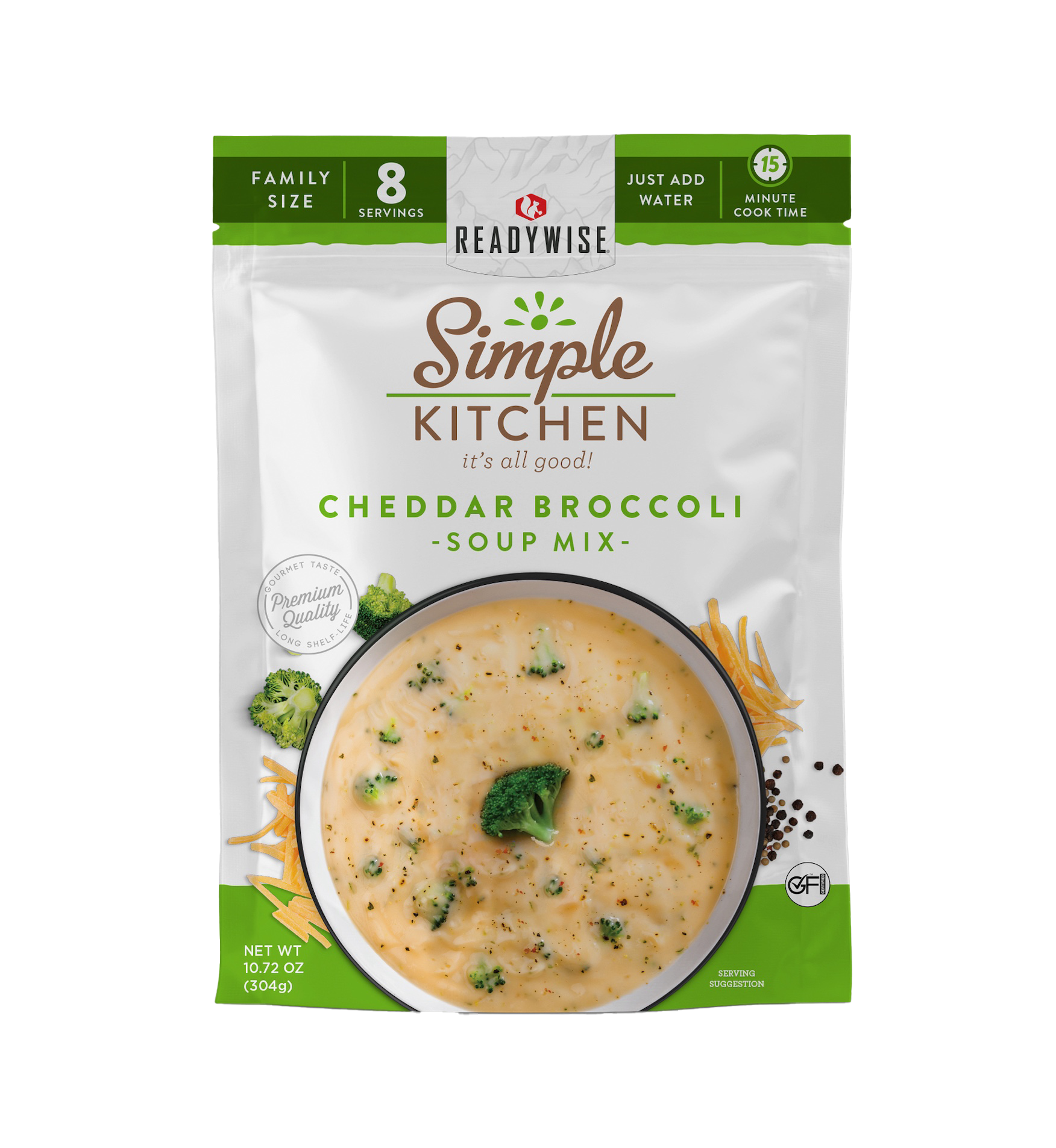 Simple Kitchen Cheddar Broccoli Soup Mix Single Pouch