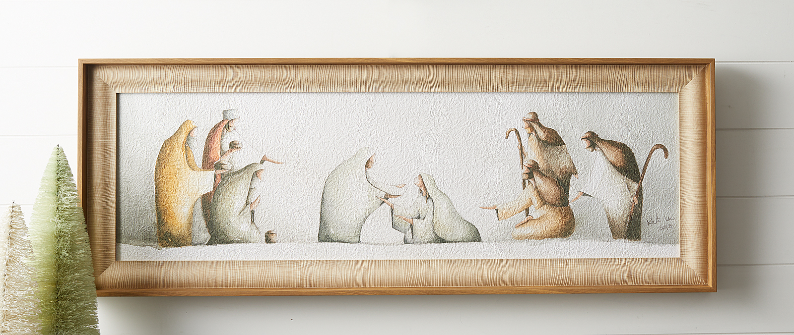 Love's Pure Light, A Nativity Piece (15x40 Framed Art), , large image number 5